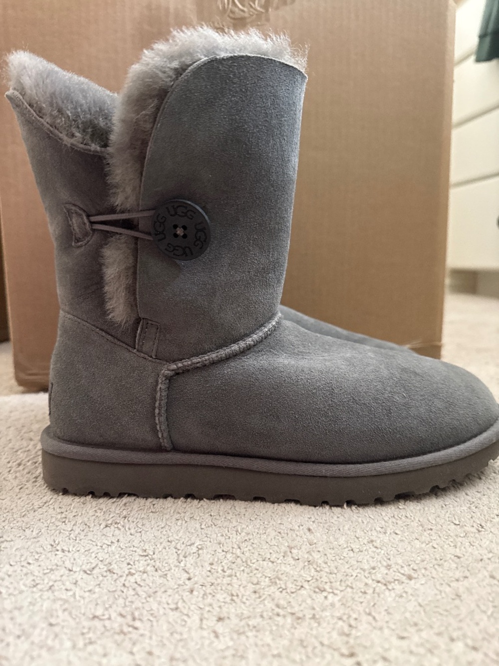 Grey Ugg boots